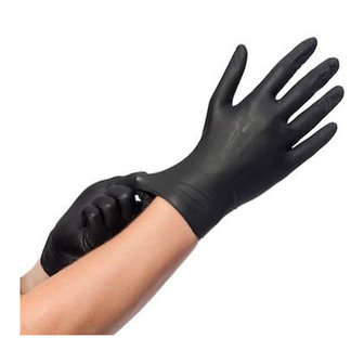 Nitryl Handschoenen - Gloves - Black S