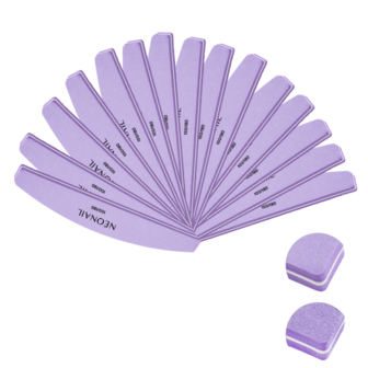 Purple Buffer File 100/180 (20 stuks) 