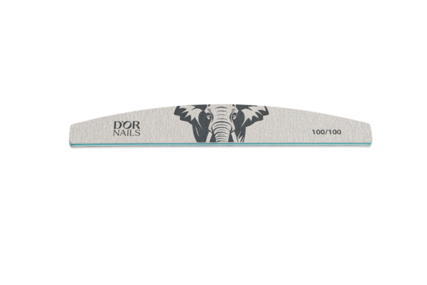 D'Or Nail File Luxe 100/100 Elephant   