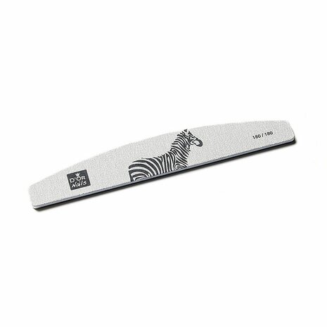 D'Or Nail File Luxe 180/180 Zebra 